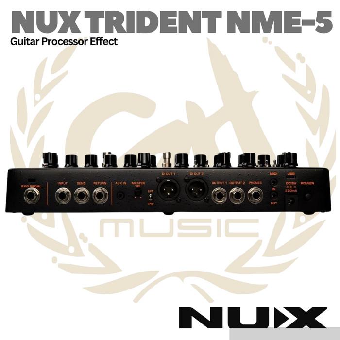 NUX Trident NME5 Guitar Multi Effect Pedal - Efek Gitar