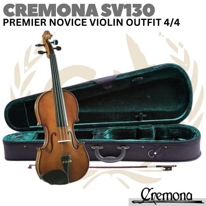 CREMONA SV130 PREMIER NOVICE VIOLIN OUTFIT 4/4 Size | Biola