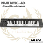 Nux NTK-49 Midi Keyboard Controller 49 Keys - Keyboard