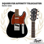 Squier FSR Affinity Series Telecaster Electric Guitar w/Tortoiseshell Pickguard, Laurel FB - Gitar Elektrik