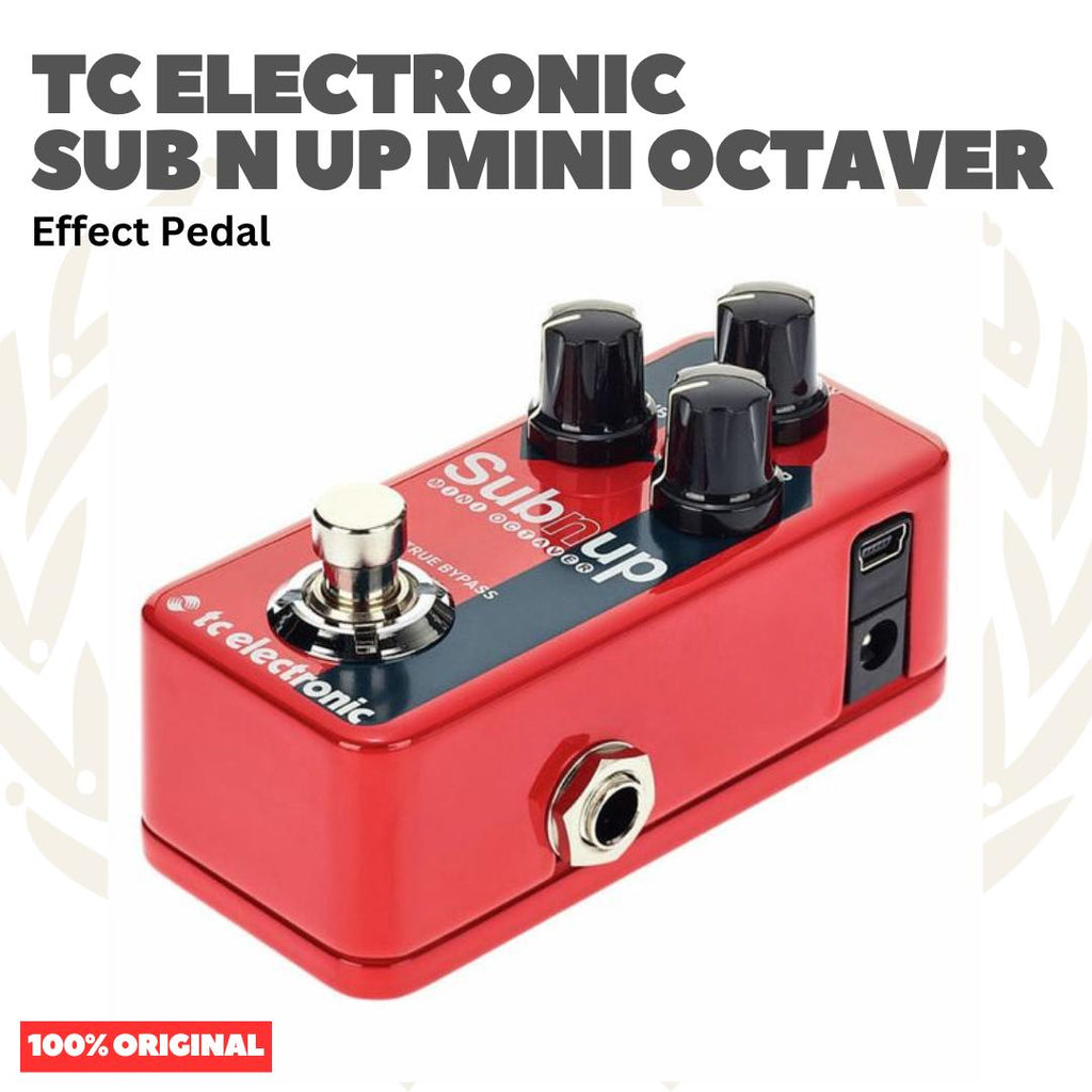TC Electronic Sub N Up Mini Octaver Guitar Effects Pedal - Pedal Efek Gitar