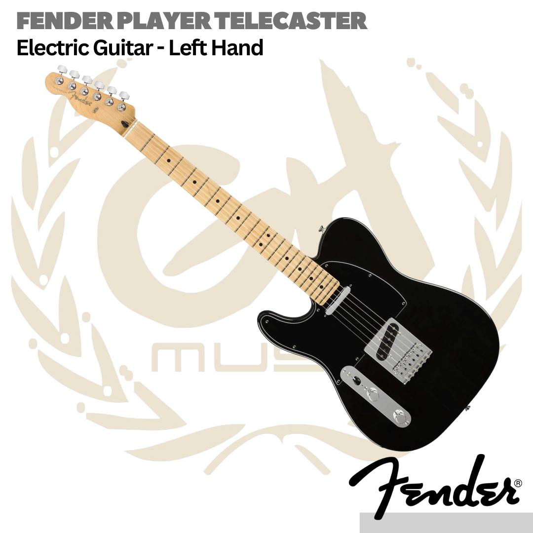 Fender Player Telecaster Left-Handed Electric Guitar, Maple FB - Kidal