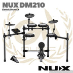 NUX DM210 Electric Drum Kit Digital | Elektrik Set DM-210 Original