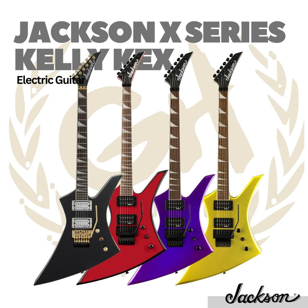Jackson X Series Kelly KEX Electric Guitar Laurel FB - Gitar Elektrik