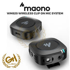 MAONO WM820 WIRELESS CLIP ON MIC SYSTEM