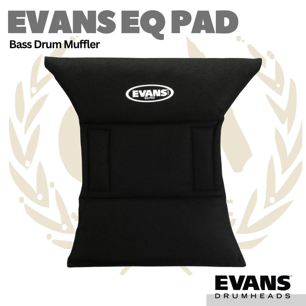 EVANS EQ PAD Bass Drum Muffler - Peredam Bass Drum
