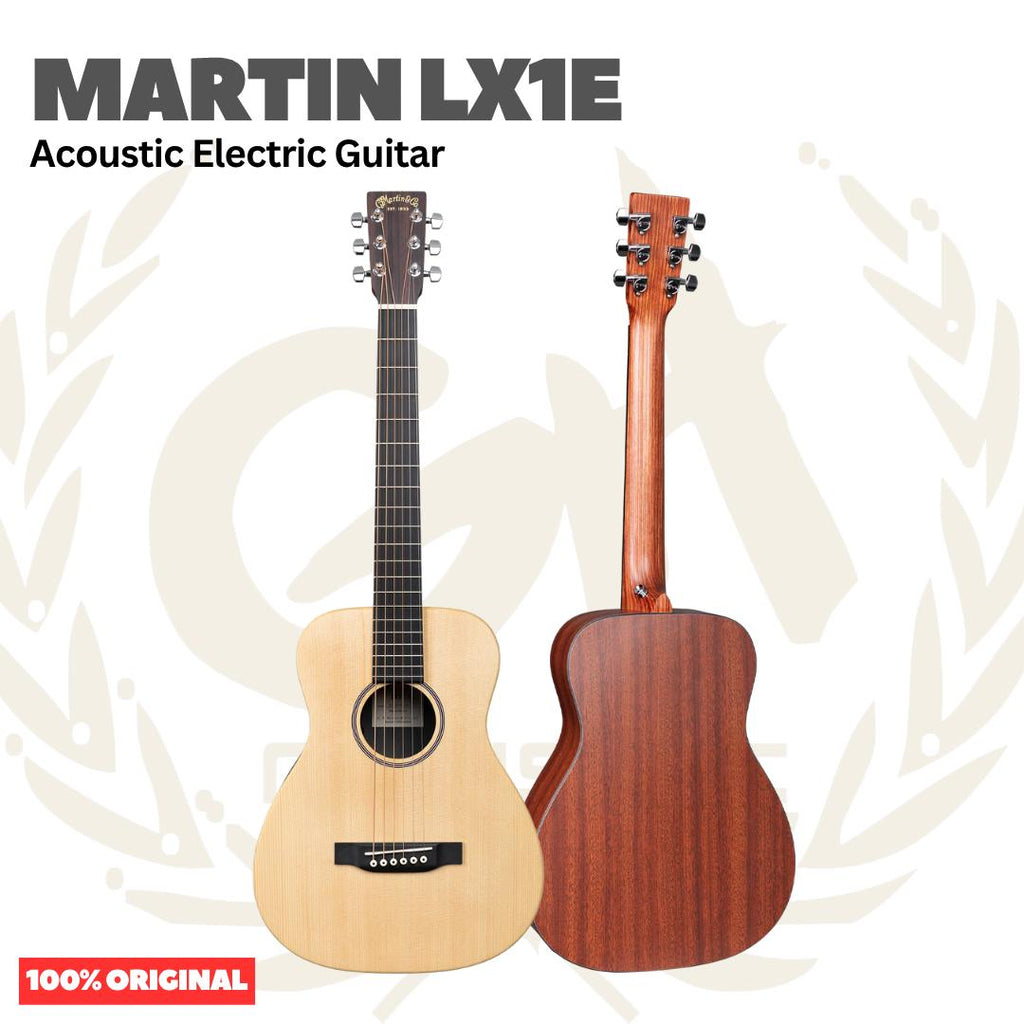 Martin LX1E Litte Martin Acoustic Electric w/Bag - Gitar Akustik Elektrik