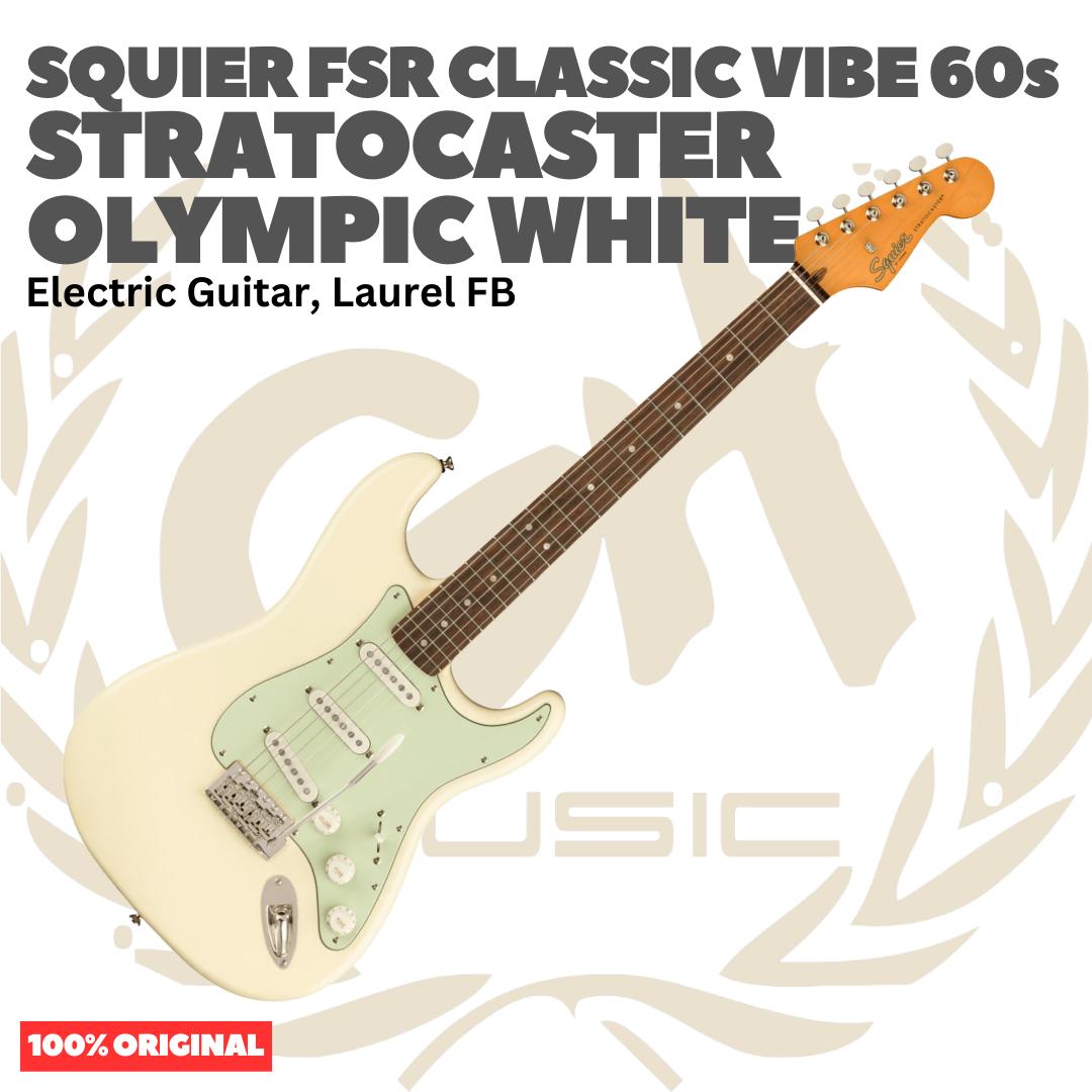 SQUIER FSR Classic Vibe 60s Stratocaster Electric Guitar - Gitar Listrik Elektrik Original Asli