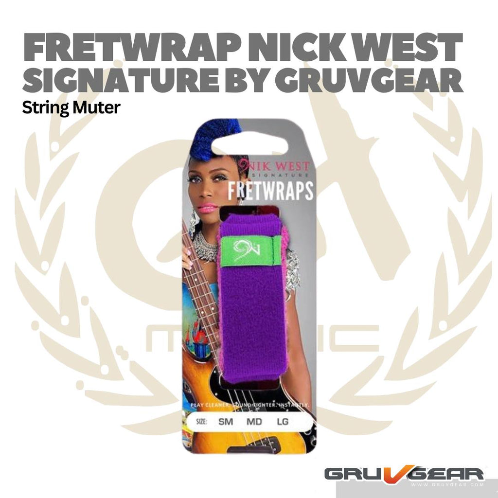 Fretwrap By Gruvgear NIK WEST Signature - String Muter