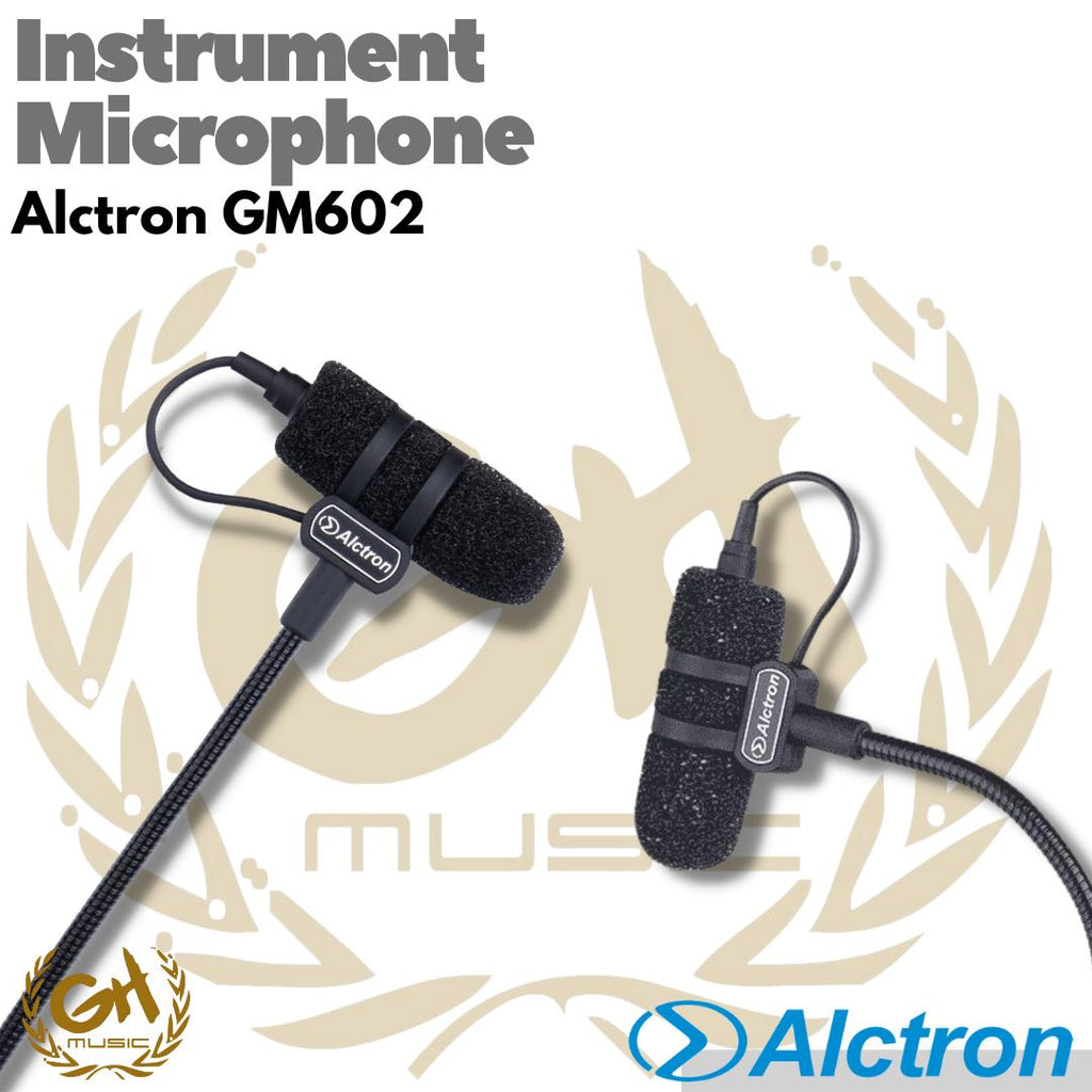 Alctron GM602 Condenser Instrument Microphone - Mic Instrumen