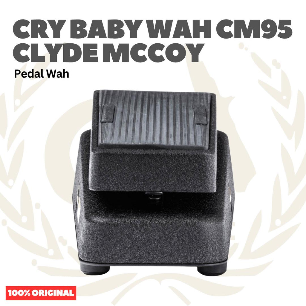 CRY BABY WAH CM95 Clyde McCoy Effects Pedal Wah - Efek Pedal Gitar Bass