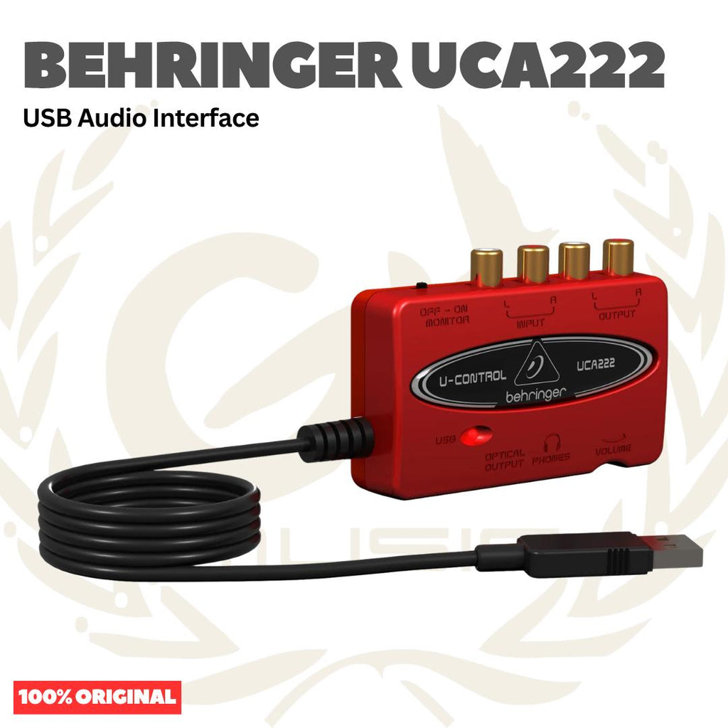 Behringer U-Control UCA222 USB Audio Interface