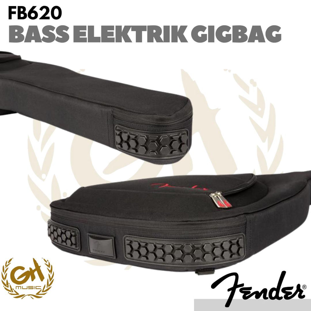 Fender FB620 Electric Bass Guitar Gig Bag - Gig Bag Bass Elektrik