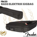 Fender FB620 Electric Bass Guitar Gig Bag - Gig Bag Bass Elektrik