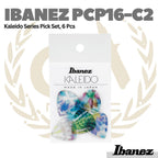 IBANEZ PCP16-C2 Kaleido Series Guitar Pick Set, 6pcs | Pik Gitar Bass