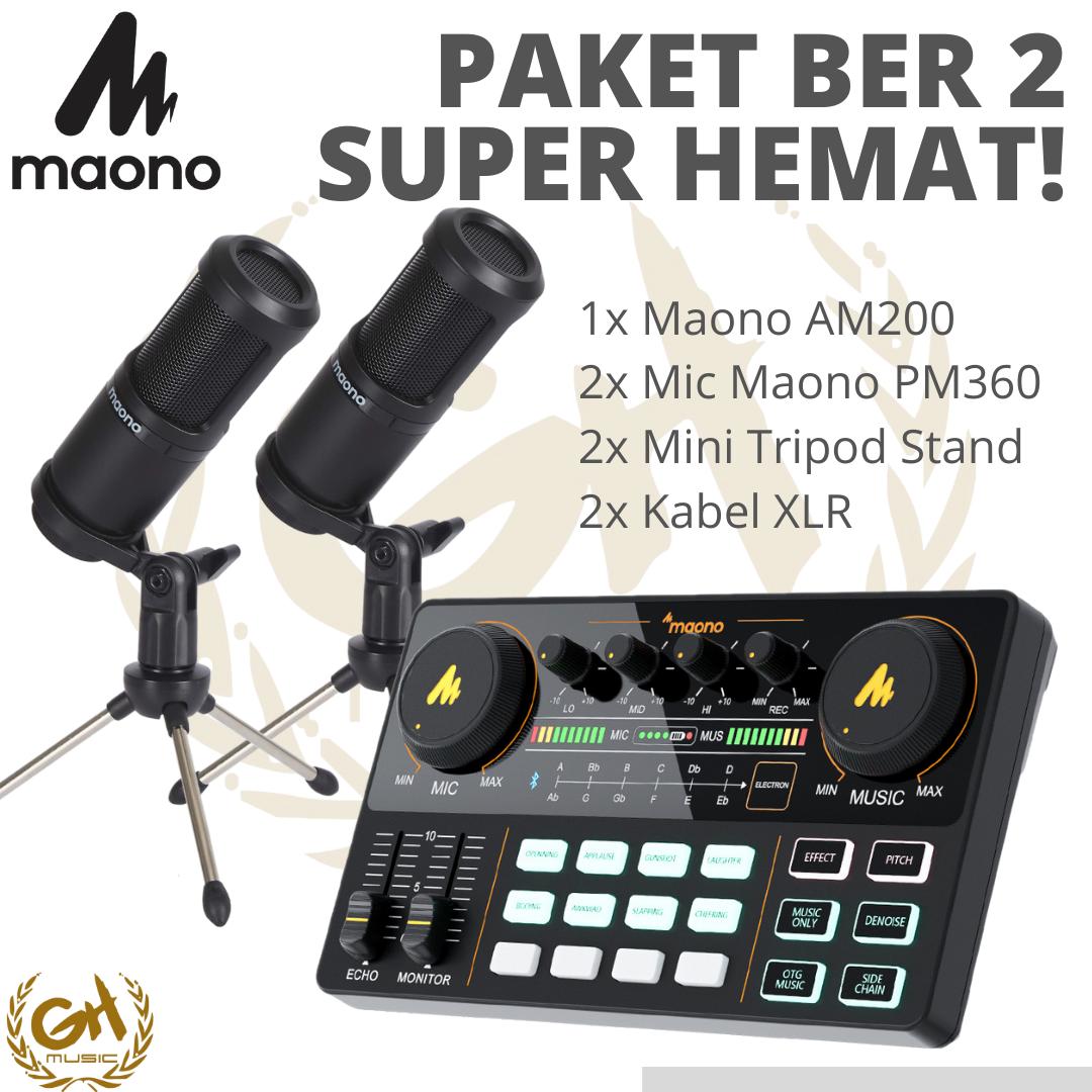 MAONOCASTER AM200 PLUS MICROPHONE MAONO PM360TR