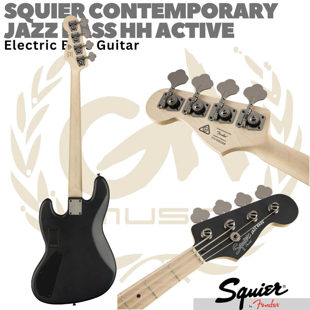 SQUIER JAZZ BASS HH Active Contemporary | Jazzbass Elektrik Listrik