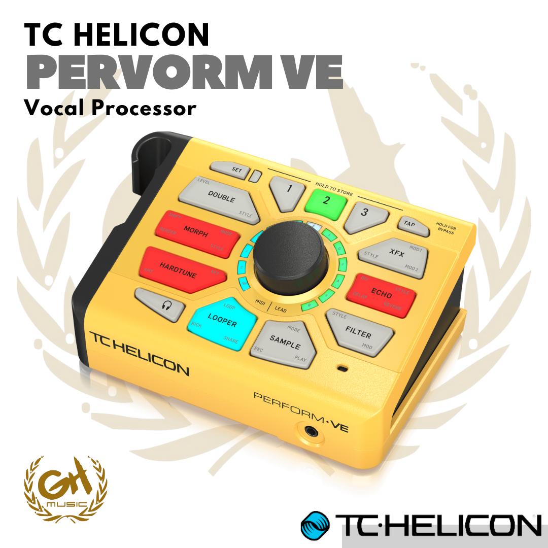 TC HELICON PERFORM-VE Vocal Manipulator Vocal Effect | Efek Vokal