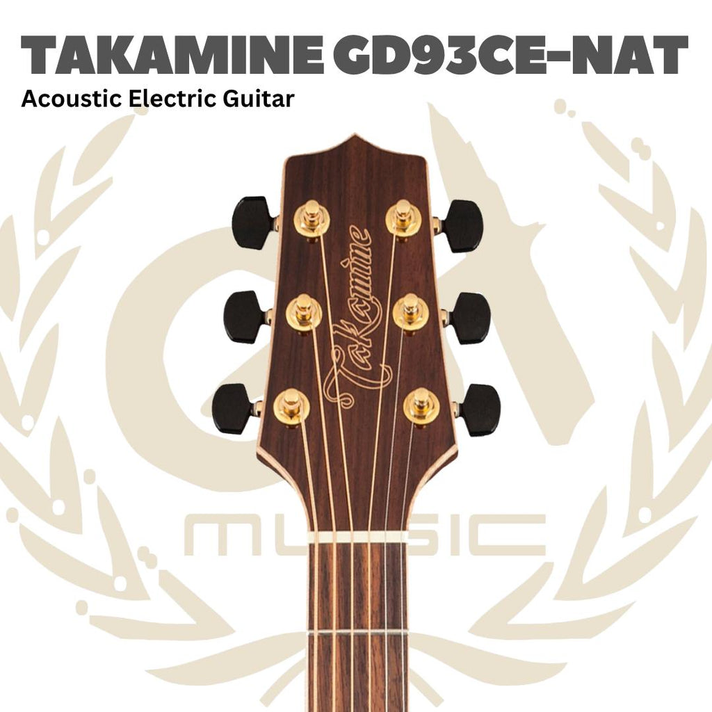 Takamine GD93CE-NAT Acoustic Electric Guitar - Gitar Akustik Elektrik GD93CE NAT