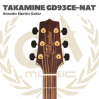 Takamine GD93CE-NAT Acoustic Electric Guitar - Gitar Akustik Elektrik GD93CE NAT