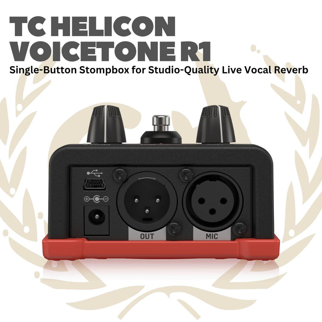 TC Helicon Voicetone R1 - R 1 Voice tone Efek Gitar Bass Pedal R-1
