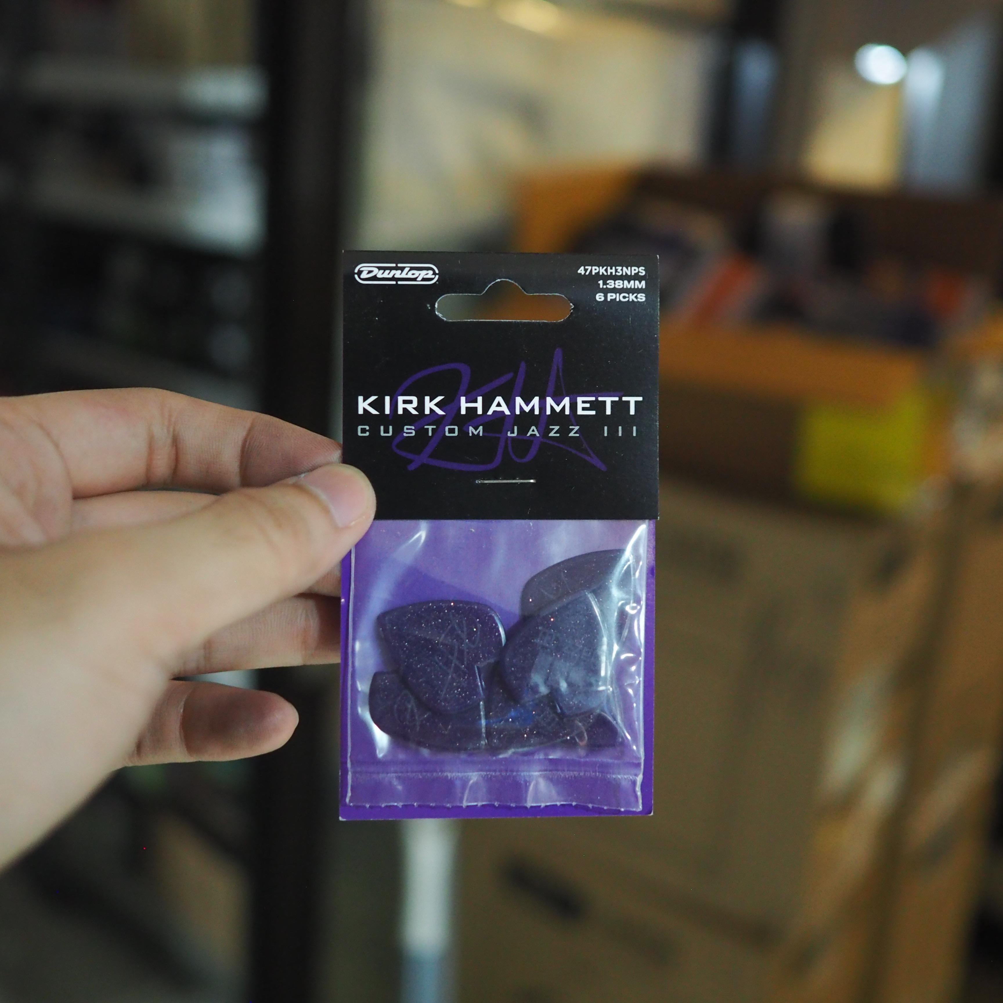 Jim Dunlop Kirk Hammett Jazz III Pick - Pik Gitar Bass isi 6