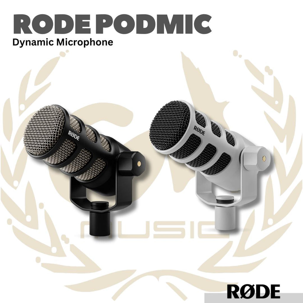 Rode PodMic Dynamic Microphone - Mic Podcast Livestreaming Dinamik Pod Mic Rode