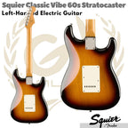 SQUIER STRATOCASTER Classic V 60s Left Handed Guitar | Gitar Kidal