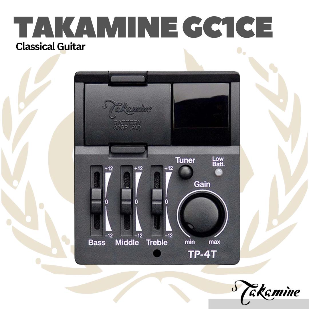 Takamine GC1CE Classical Guitar - Gitar Klasik