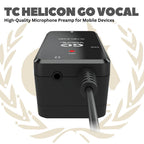 TC Helicon GO Vocal High-Quality Microphone Preamp for Mobile Device - Pre-amp Mic untuk HP Leptop Soundcard Pre amp Mik