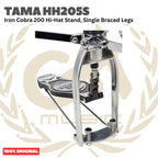 TAMA HH205S Iron Cobra 200 Hi-Hat Stand, Single Braced Legs - Stand Hi-hat Drum Original Asli
