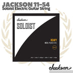 Jackson Soloist Electric Guitar Strings, 11-54