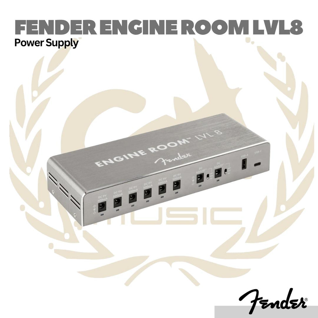 Fender Engine Room LVL8 Power Supply - Adaptor Efek