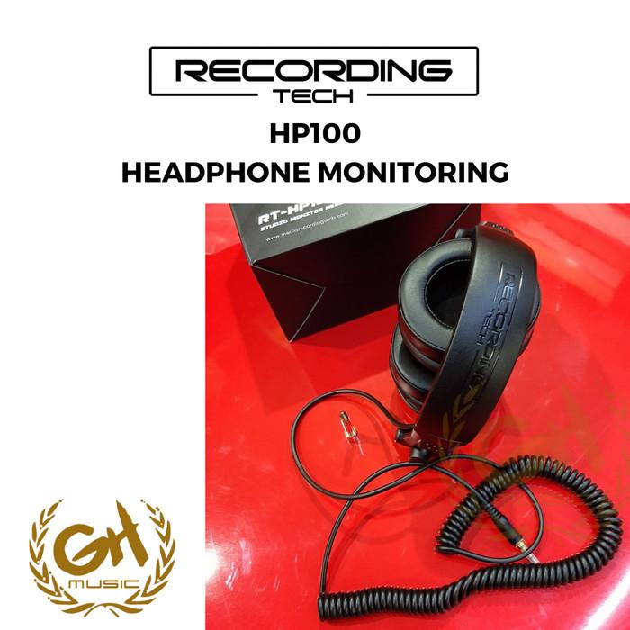 MONITORING HEADPHONE RECORDING TECH HP100
