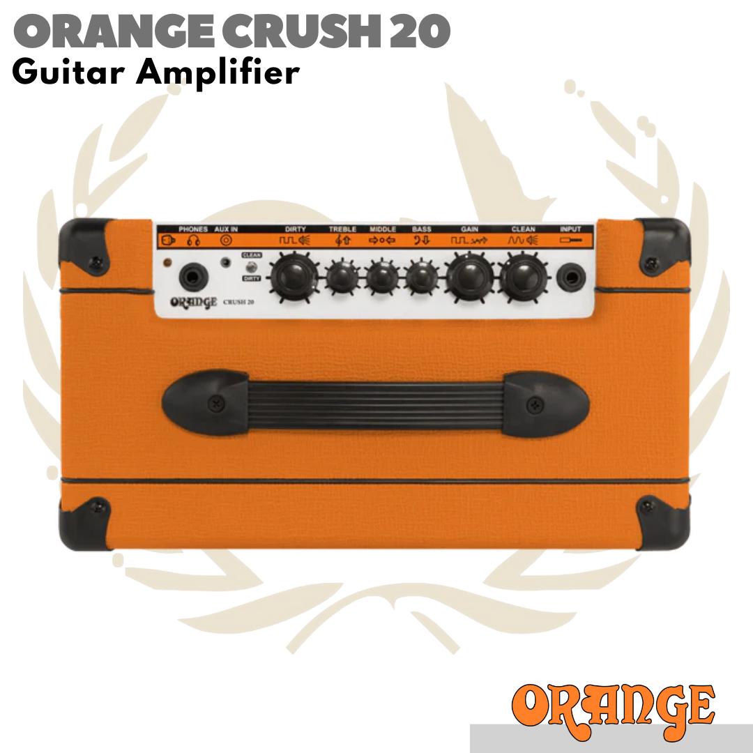 ORANGE CRUSH 20 Guitar Amplifier | Ampli Gitar Elektrik Crush20