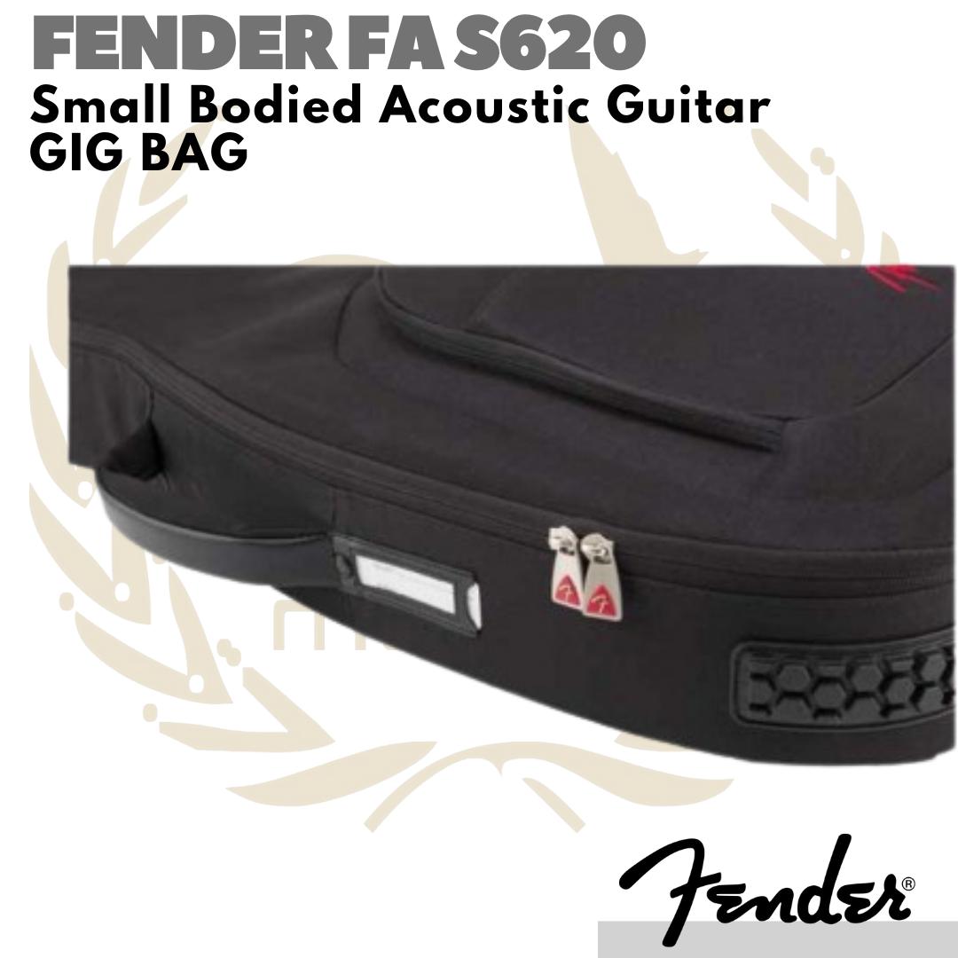Fender FA-S 620 Small Bodied Acoustic Guitar Gig Bag | Tas Gitar