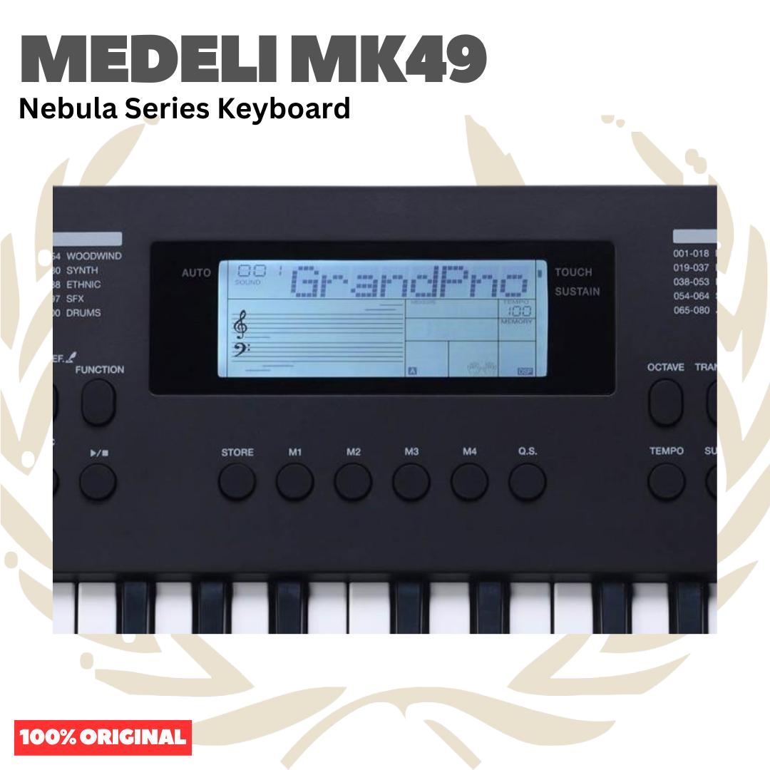 MEDELI MK49 49-Keys Nebula Series Keyboard Portable - MK-49 Keyboard Original Asli