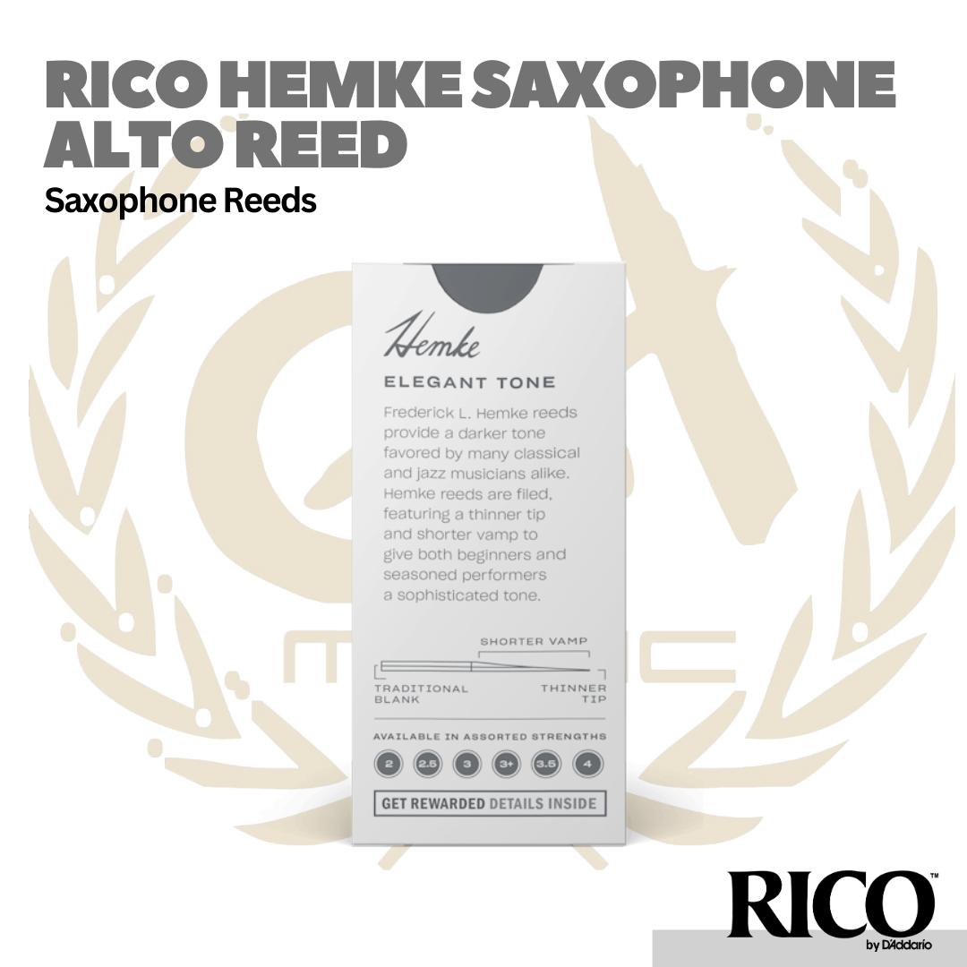 D'addario Hemke Alto Saxophone Reeds