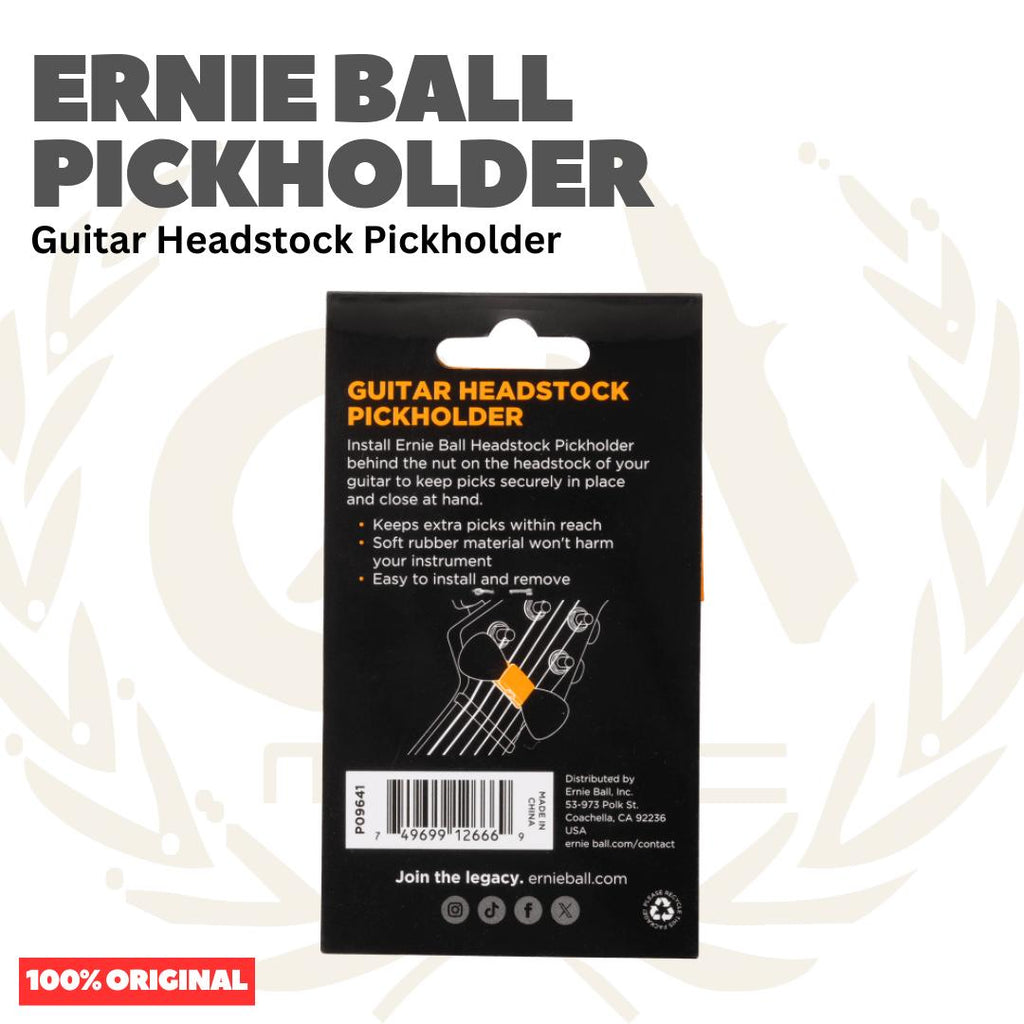 Ernie Ball Guitar Headstock Pickholder - Pick Holder