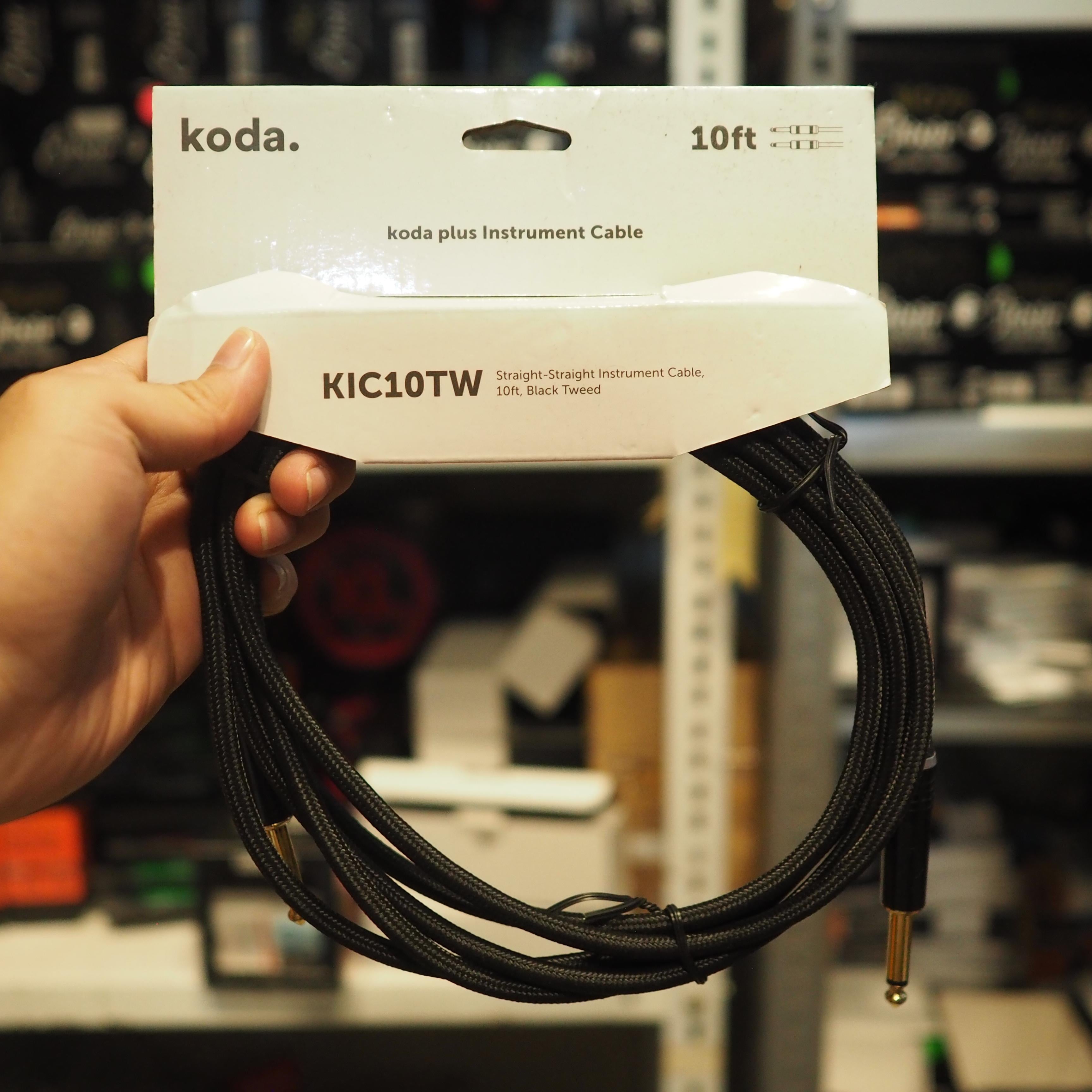 KODA PLUS STRAIGHT - STRAIGHT Instrument Cable | Kabel Jack Gitar Bass