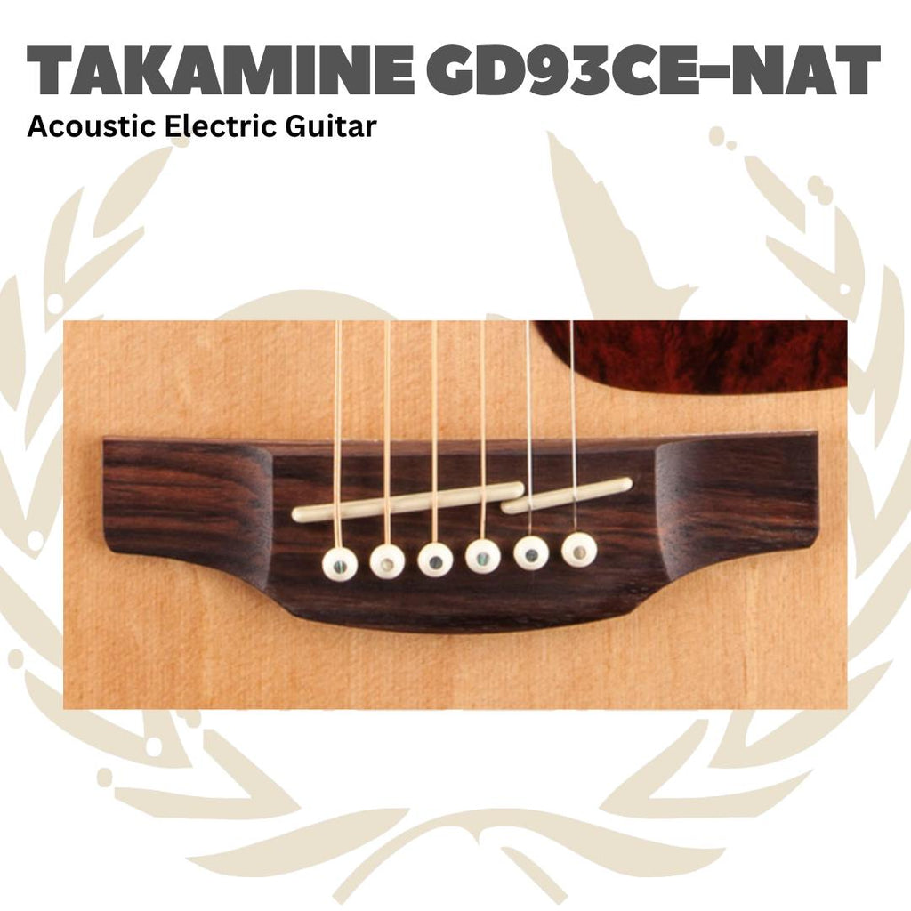 Takamine GD93CE-NAT Acoustic Electric Guitar - Gitar Akustik Elektrik GD93CE NAT