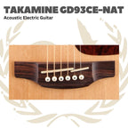 Takamine GD93CE-NAT Acoustic Electric Guitar - Gitar Akustik Elektrik GD93CE NAT