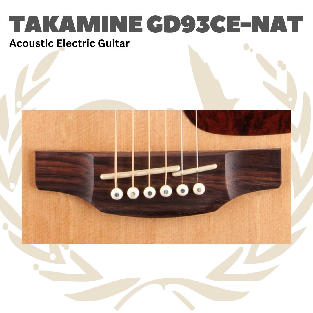 Takamine GD93CE-NAT Acoustic Electric Guitar - Gitar Akustik Elektrik GD93CE NAT