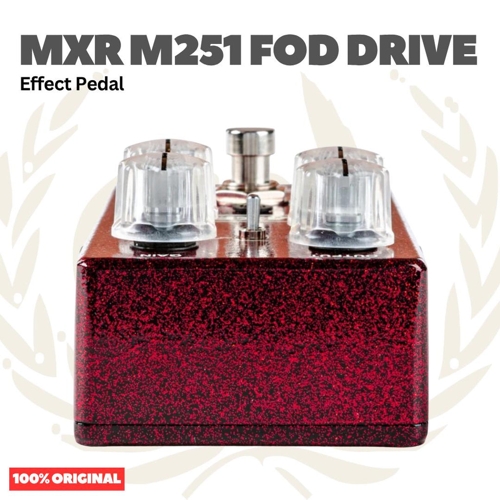 MXR FOD DRIVE M251 Effect Pedal - Efek Pedal Gitar Bass