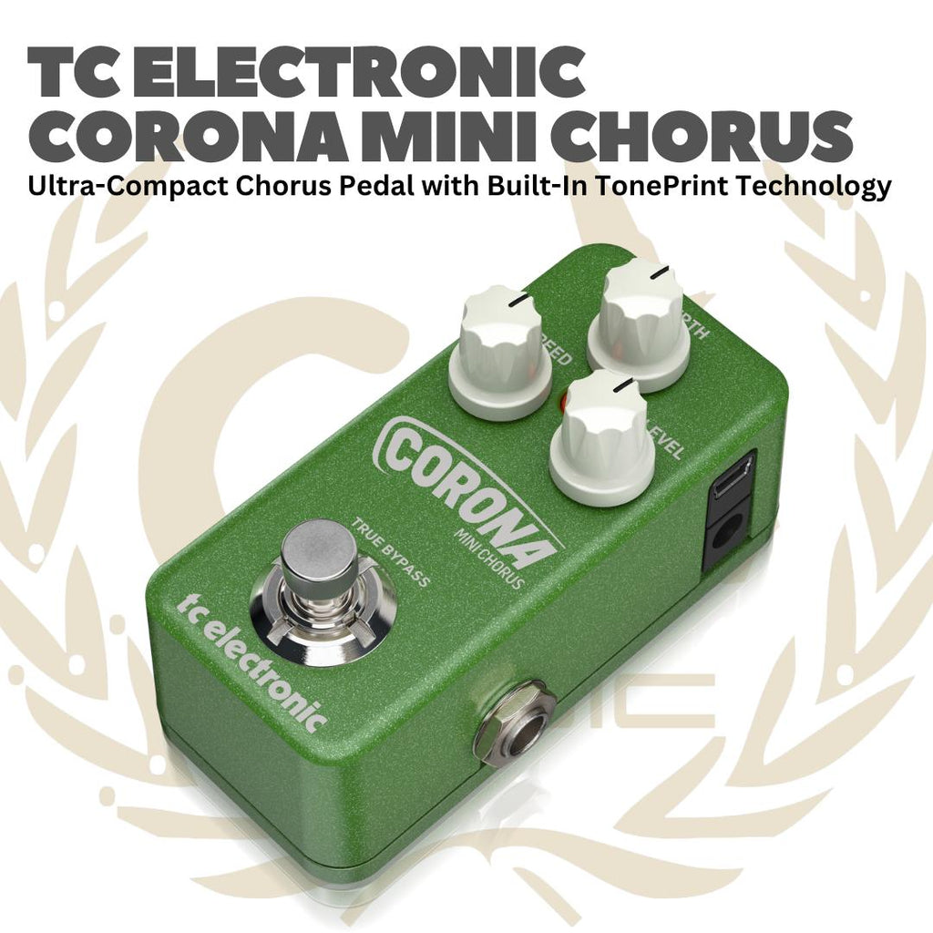 TC Electronic Corona Mini Chorus - Efek Gitas Bass Pedal