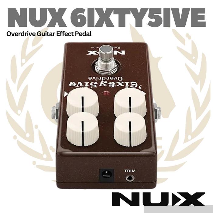NUX 6IXTY5IVE Overdrive Guitar Effect Pedal - Efek SIXTYFIVE Gitar