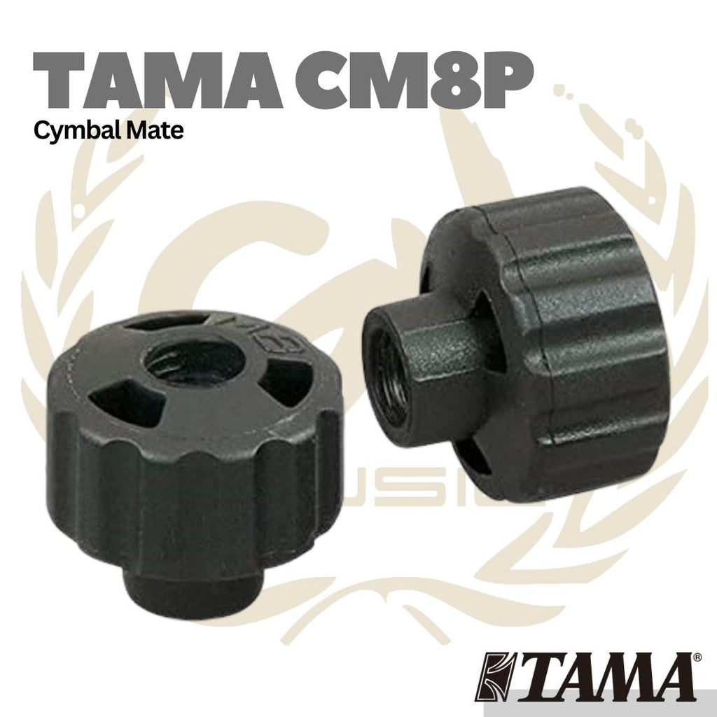 TAMA CM8P 8mm Cymbal Mate Set of 2 - Mur Stand Cymbal