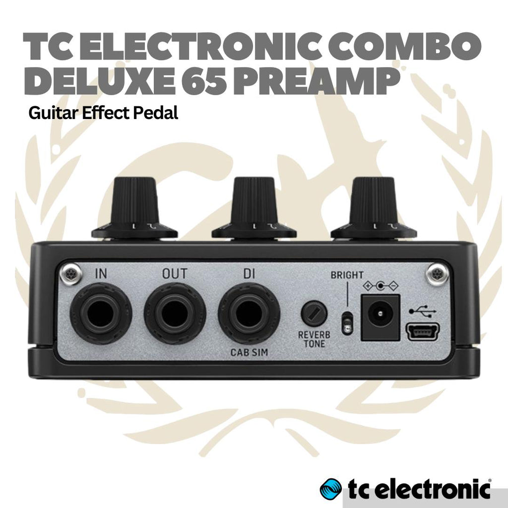 TC Electronic Combo Deluxe 65' Preamp Guitar Effect Pedal - Efek Gitar