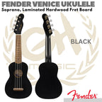 FENDER VENICE Soprano Ukulele Hardwood FB