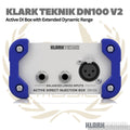 Klark Teknik DN100 V2 Active DI Box With Extended Dynamic Range